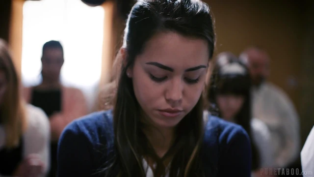 Alina Lopez's Natural Boobs Tempt Old Man Into Passionate Fuck Fest