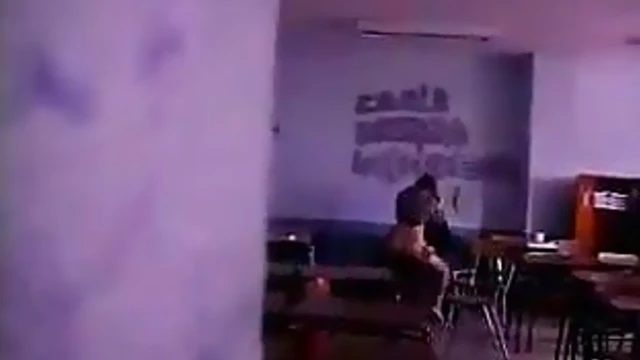 Caught Red-Handed: Horny Couple Gets Fucked Wildly In Empty Cafe