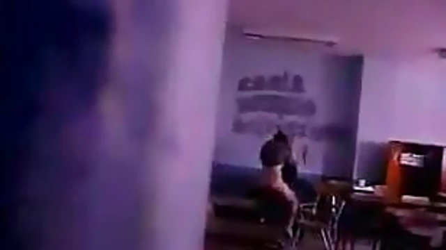 Caught Red-Handed: Horny Couple Gets Fucked Wildly In Empty Cafe