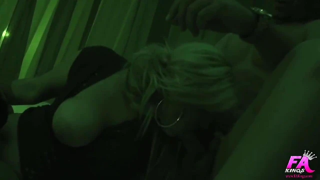 Hot Aroa Perez & Marta Sanz Get Their Faces Fucked by Rude Dicks