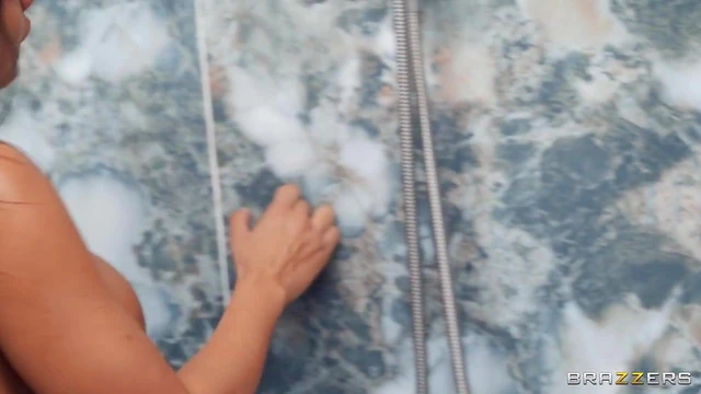 Busty Latina Luna Star Gets Wild Butt Fucked in Shower Steam