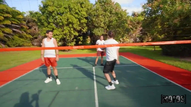 Seductive Anais Amore Bends Over for Hot Tennis Court Fuck Fest