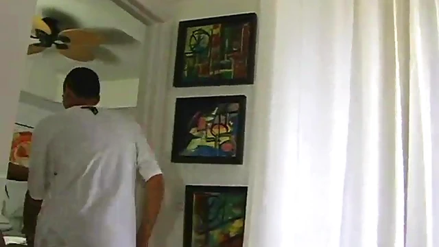 Brunette Seduces Two Guys into Steamy Threesome Instead of Masturbation