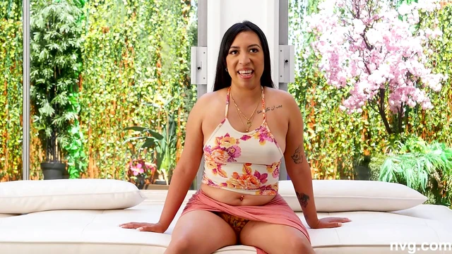 Tattooed Beauty Bonita Rides Thick Cock Sensually on Sofa