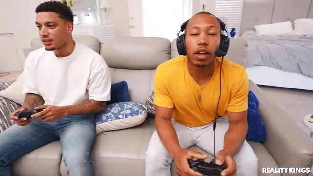 Interracial Passion: Rough Sofa Threesome with Ryder Rey & Friends