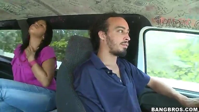 Sexy Latina Gets Picked Up By Bang Bus And Gives Incredible Blowjob