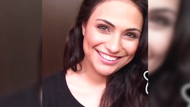 Amateur Brunette Teen Shows Off Curvy Tits Before Hot Sex Action