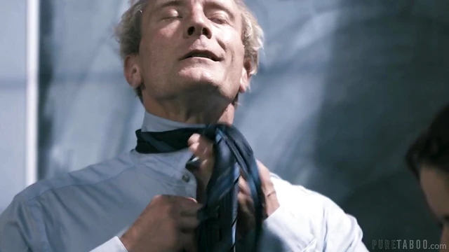 Sizzling Tattooed Tutor Takes Hard Cock on Study Table