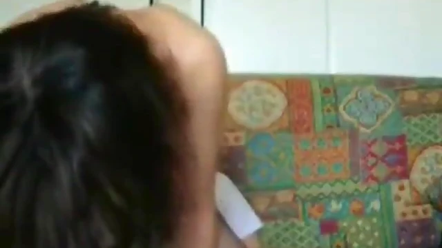 Sizzling Latina in Black Lingerie Rides Big Dick Passionately On Sofa