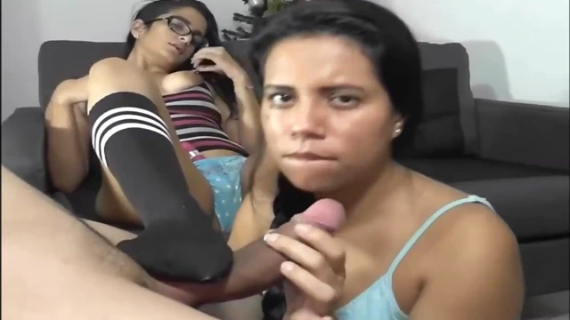 Sizzling Redhead Babes with Perky Pink Tits Tease & Fuck Hot Dicks