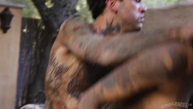 Tattooed Couple Gets Dirty Outdoors, Their Passionate Fuck Ignites Desire