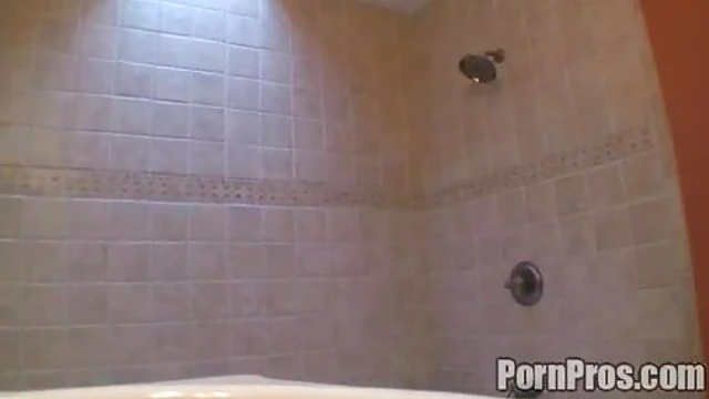 Sizzling Latin Cleaner Takes Her Client Hard in Steamy Shower Sex