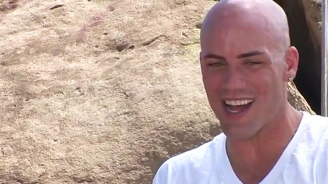 Tattooed Bald Stud Thrills Flamboyant Chick with Desert Sex Adventure