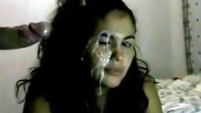 Passionate Guy Fucks Latin Wife & Cums on Her Face in Hot Love Scene