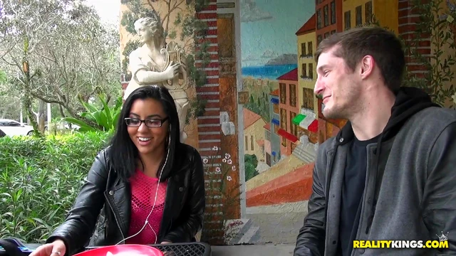 Ava's Pierced & Tattooed Body Takes Hardcore Doggy Style Pussy Pounding Close-Up