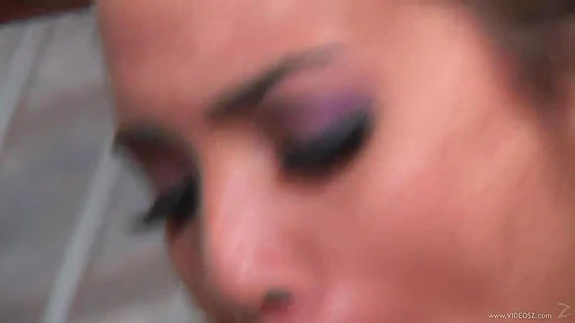 Salacious Latina Chick Gets Her Big Fakes Drilled Hard from Behind