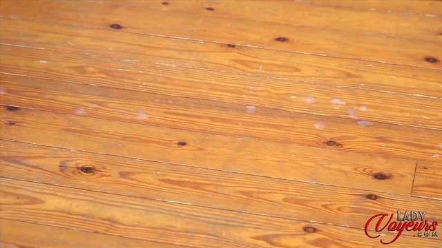 Seductive Redhead Bluelah Teases Him Before Stripping Seductively