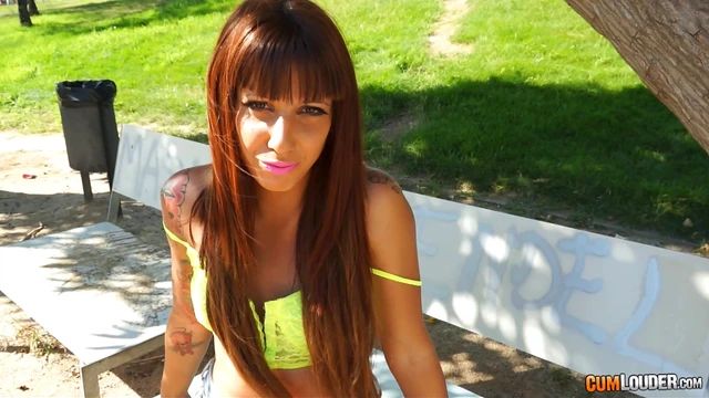 Slutty Tattooed Girl Gets Hot Public Quickie Fuck Fest Adventure