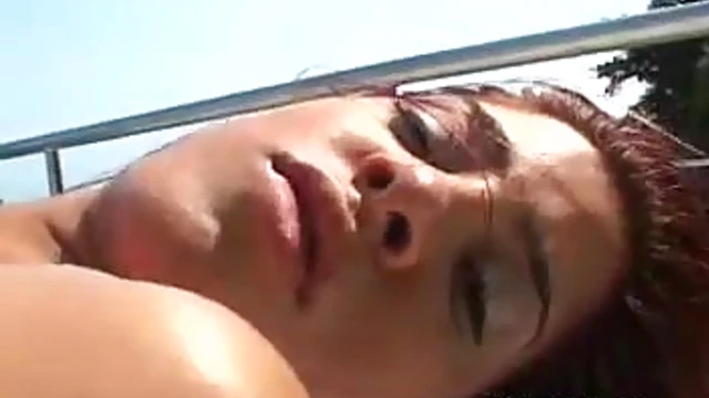 Sizzling Redhead Brazilian Takes Perversion Outdoors for Forbidden Fun