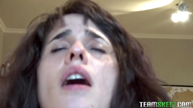 Lucy Gets Down & Dirty With Her Friend’s Hairy Cock