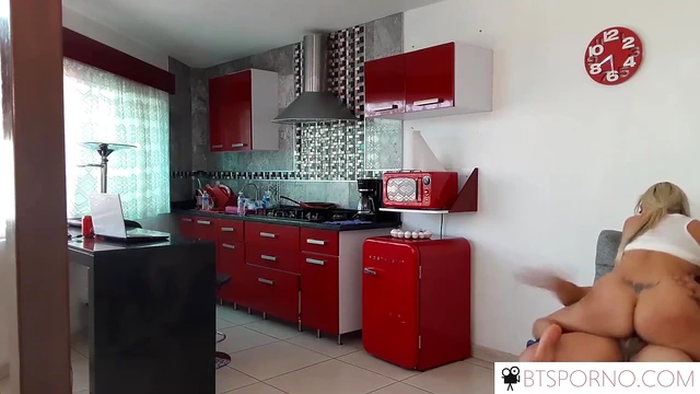 Big Booty Latina Gets Fucked Hard On Set by Hung Stud