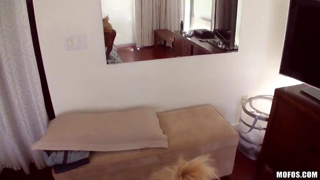 Desiree Lopez Delivers Passionate Blowjob Before Riding His Massive Cock