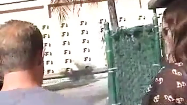 Hot Yanet Kisses Man Then Shakes Her Sexy Ass for More Action