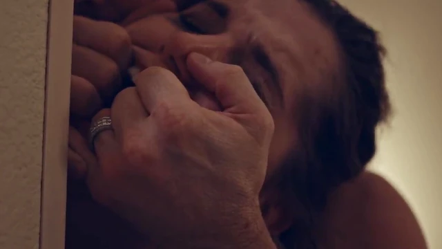 Passionate Brunette Gets Fingers Down Throat Before Steamy Sex Act