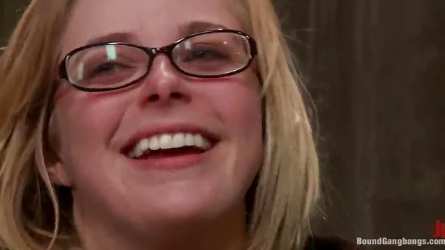 Blonde Beauty Seized & Gangbanged Hard By Lustful Cops For Thrills