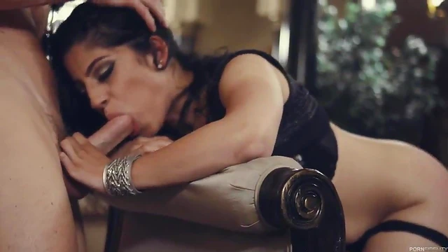 Sultry Arab Beauty Deep-Throats & Rides Her Master’s Hard Cock Vigorously