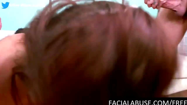 Seductive Brunette Gets Her Tonsils Fucked Deeply by Skillful Lover