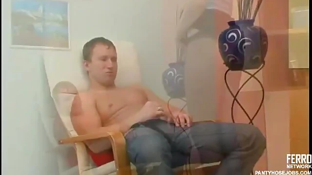 Hot Blonde in Seductive Pantyhose Gets Hardcore Fucked for Pleasure