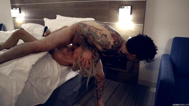 Ink-Laden Stud Fucks Moaning Kenzie Reeves Until She Screams With Pleasure