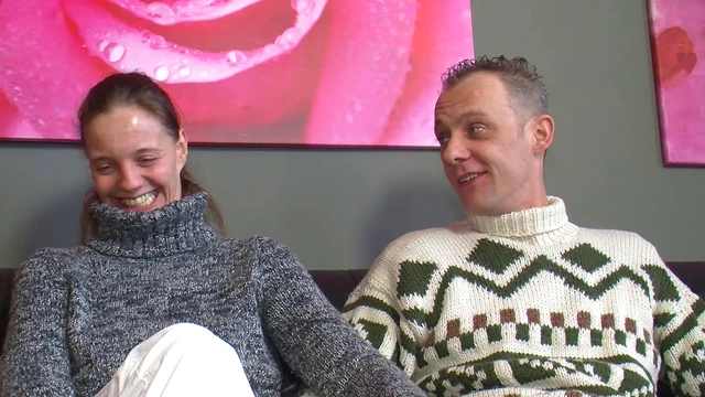 Shaved Pussy Slut in Lingerie Enjoys Hot MMF Threesome Action