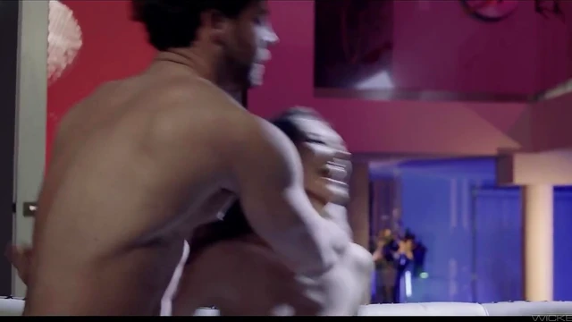 Sultry Brunette Maya Woulfe Enjoys Rough MMF Threesome Action