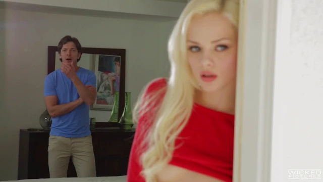 Elsa Jean & Cherie DeVille Seduce Hung Dude; Share His Massive Cock Delightfully