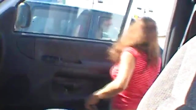 Short-Haired Cowgirl in Miniskirt Unpins Thong Before Hardcore Bang Festivities Begin