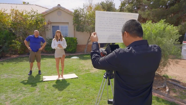 Angel Youngs' Natural Tits & Nylon Stockings Get Her Fucked Hard