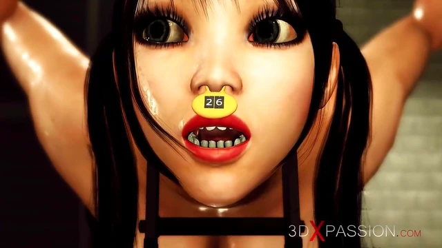 Tied-Up Brunette With Huge Tits Loves Futanari Cock Sessions For Ultimate Fun