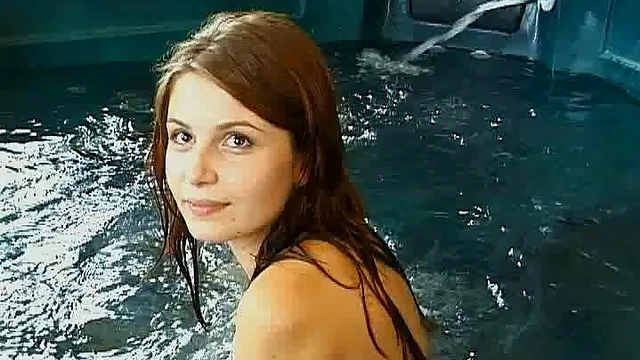 Hot Tub Seduction: He Removes Her Bikini for Steamy Sex Session