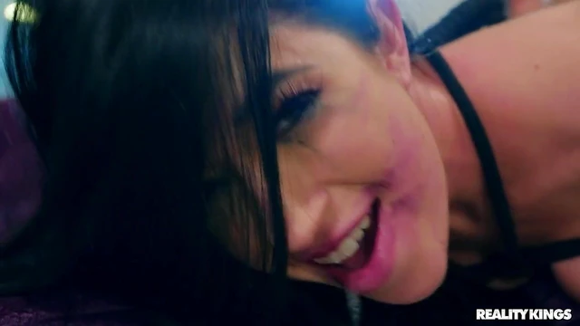 Timid Girl Alex Coal Becomes a Fiery Sex Bomb Riding Big Cock Passionately